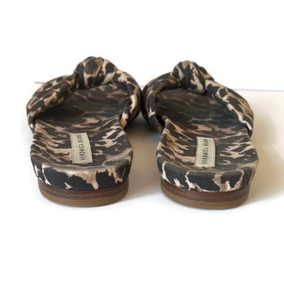 Veronica Beard Women's Leopard Print Sandals - Picture 5 of 8